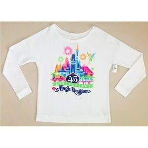 Women’s Disney Parks Exclusive Magic Kingdom 45th Anniversary Sweatshirt Size M